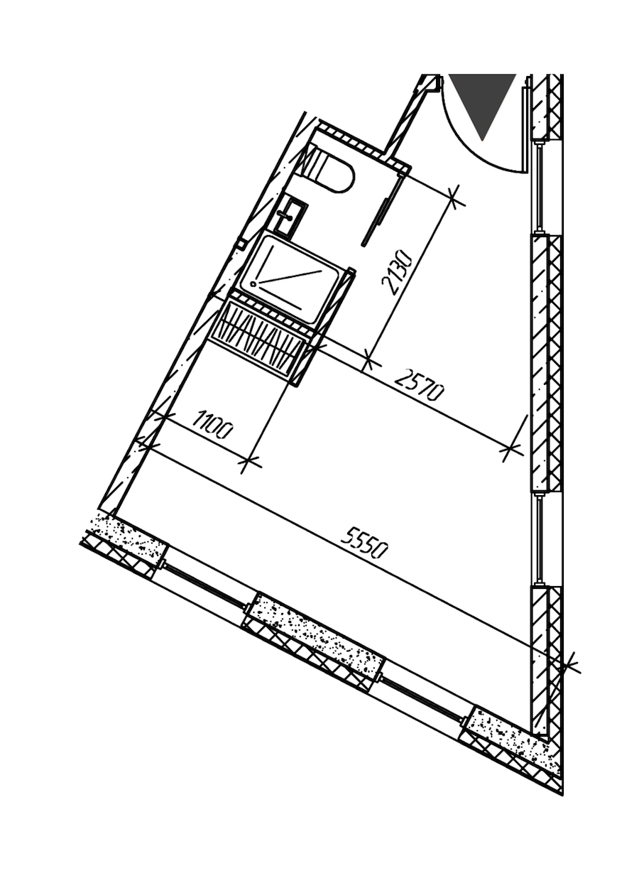 Квартира студия 25.8 м², 19/26 эт., Комплекс апартаментов «cOASIS VERTICAL»